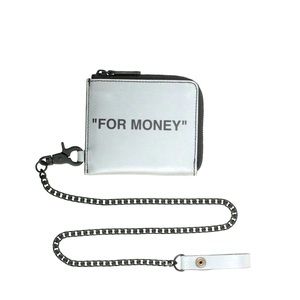 Off White “For Money” Chain Wallet